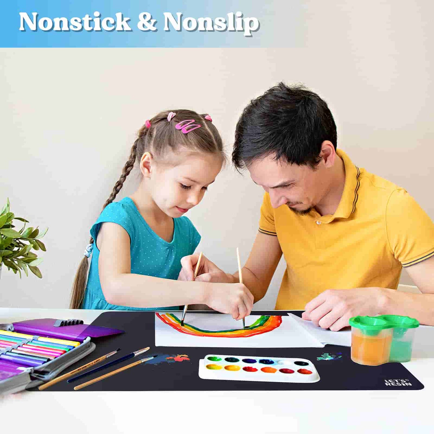Large Silicone Mat For Crafts Nonslip Nonstick Sheet For Jewelry