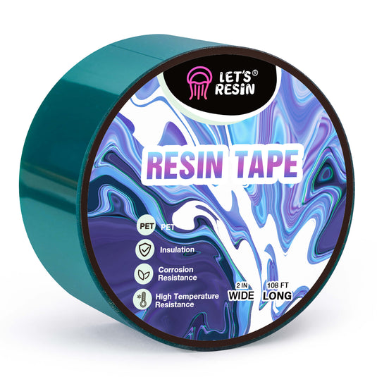 LET'S RESIN Resin Tape,2Inch Wide x 108FT Long Epoxy Tape, Thermal