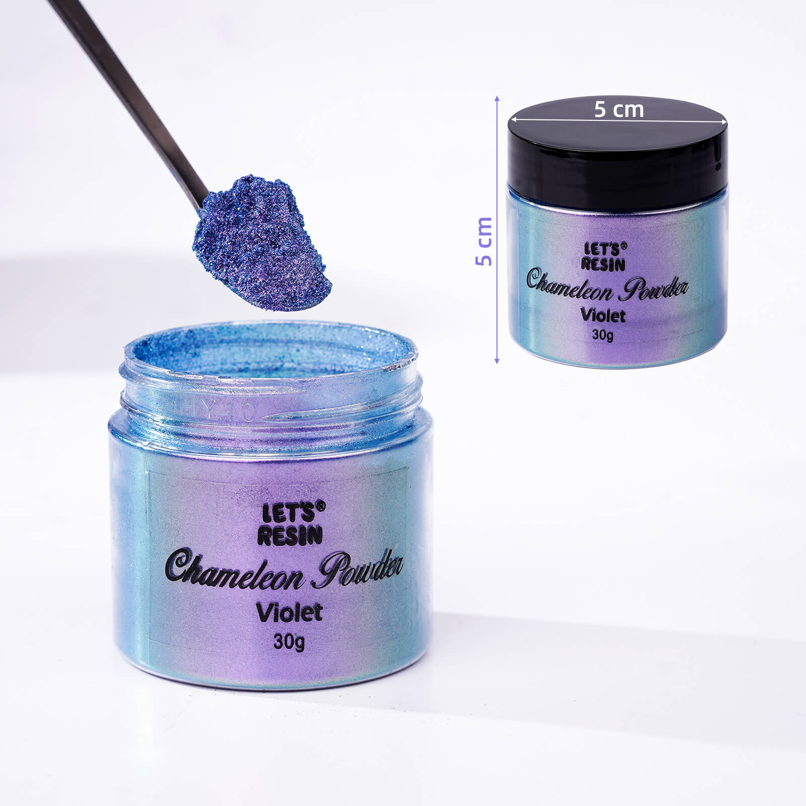 30g Color Shift Mica Powder - Violet