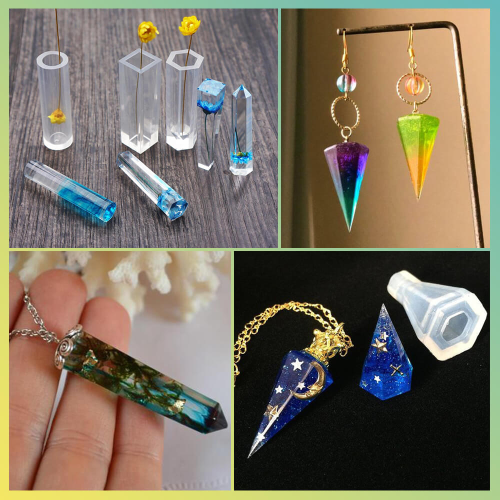 Buy LET'S RESIN Resin Molds for Jewelry, 243pcs Earring Making Kit