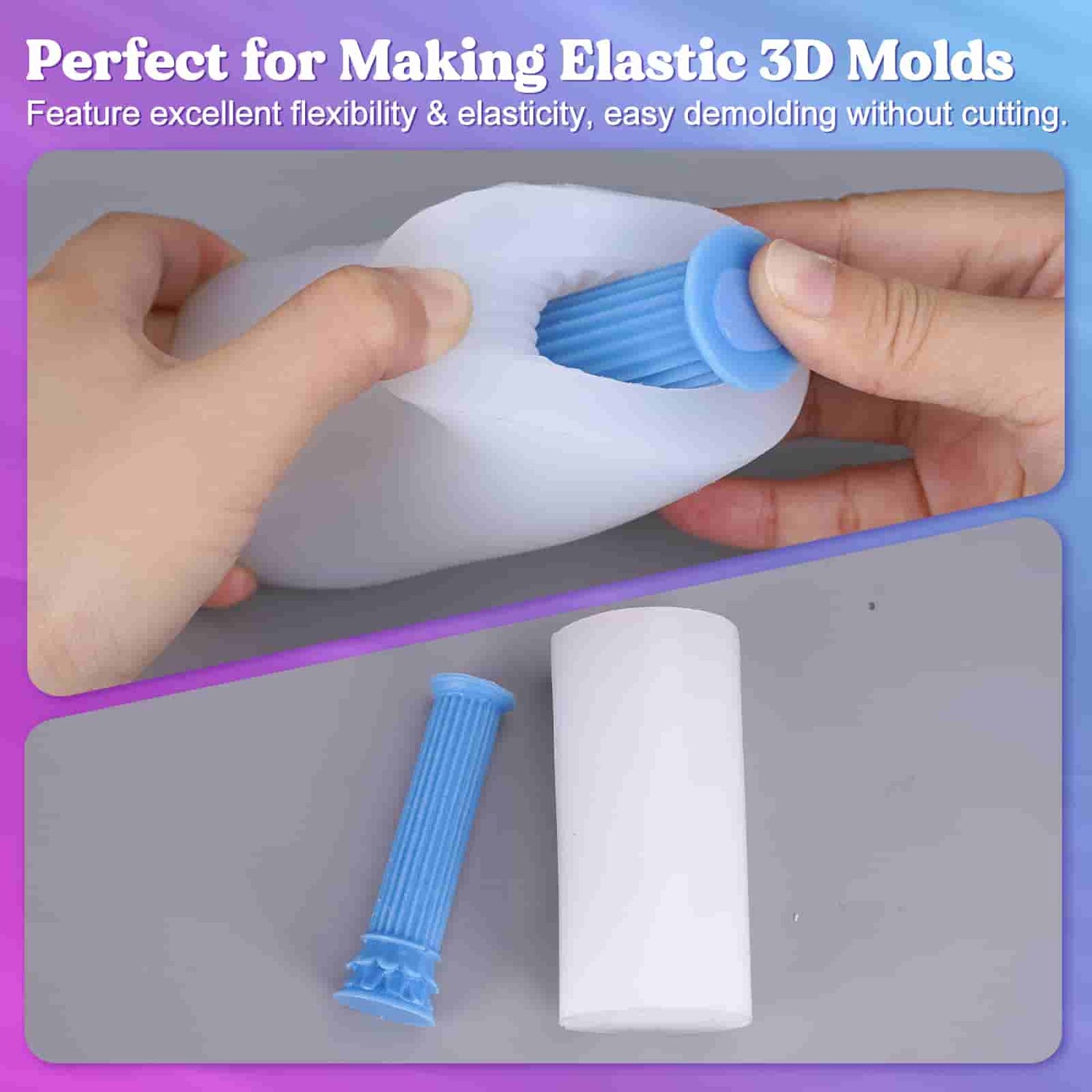 0A Silicone Mold Making Kit - 70.5oz